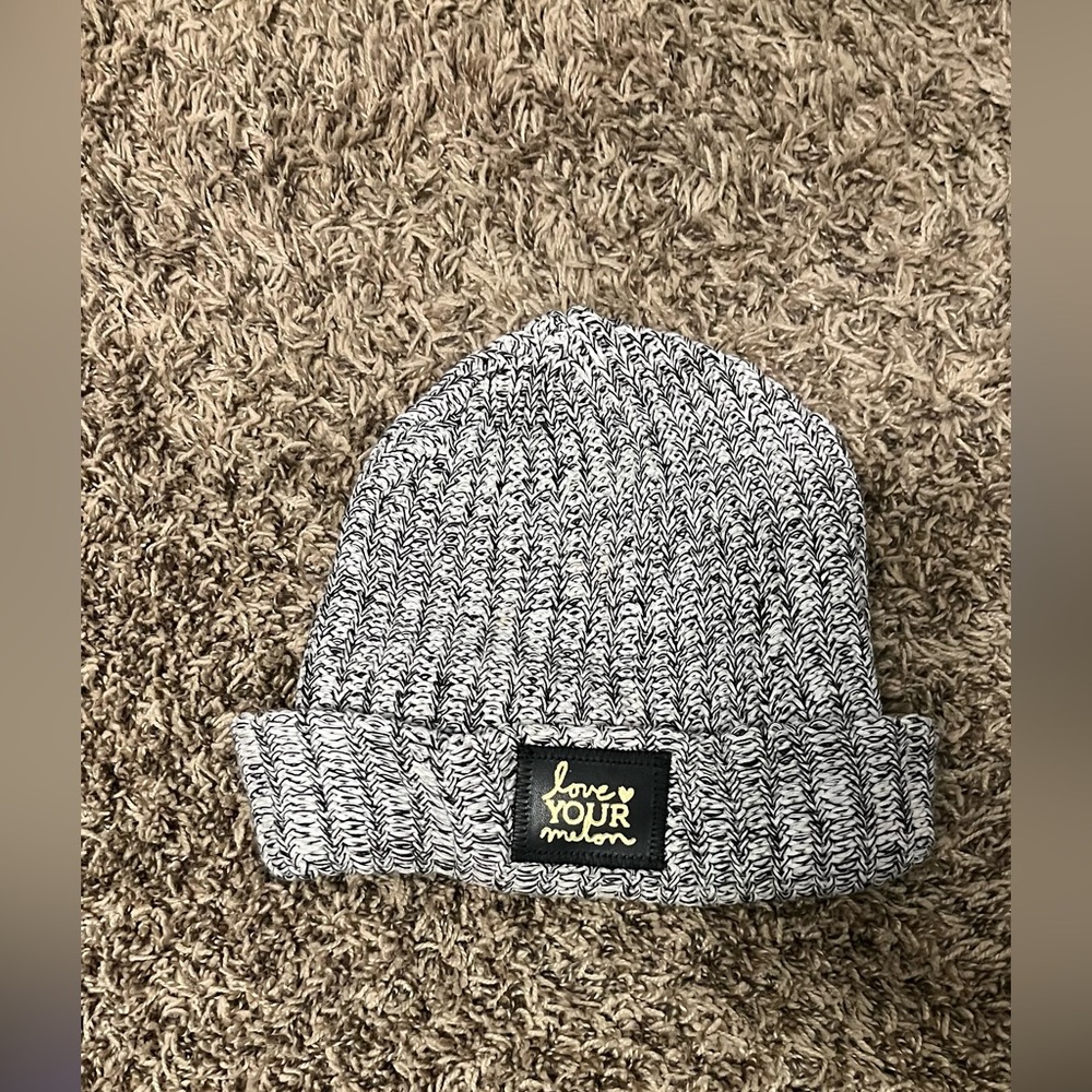 Love Your Melon Monochrome Knit Beanie